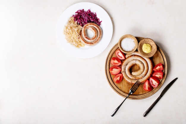 platou cu preparate diverse